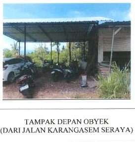 Lelang Rumah luas 25,5 are di Seraya Timur, Karangasem, Karangasem — foto 1