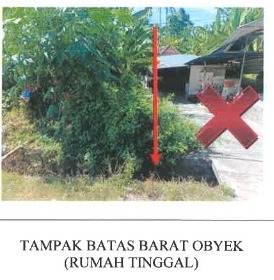 Lelang Tanah luas 3,7 are di Tumbu, Karangasem, Karangasem — foto 3