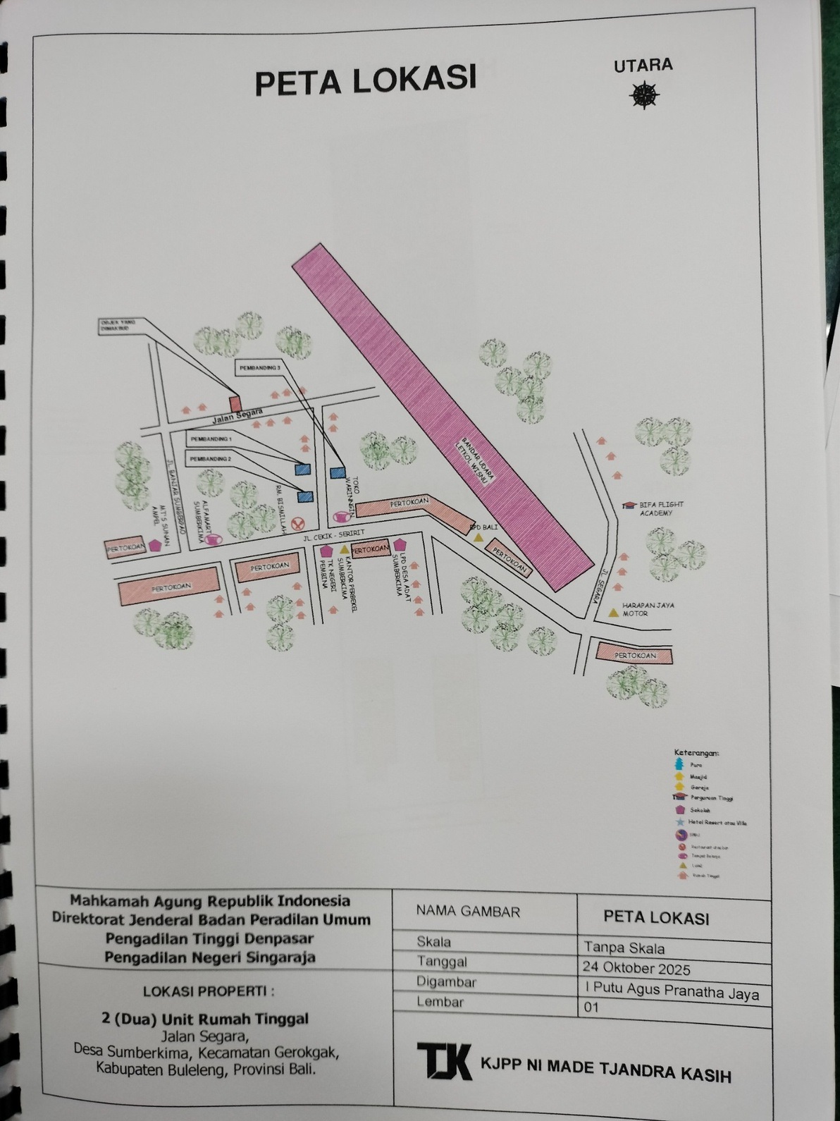 Lelang Rumah luas 10 are di Sumberkima, Gerogak — foto 5