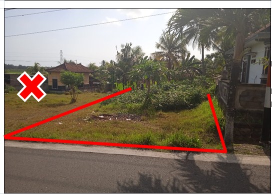 Lelang Tanah luas 3 are di Kaliakah, Negara, Jembrana — foto 1
