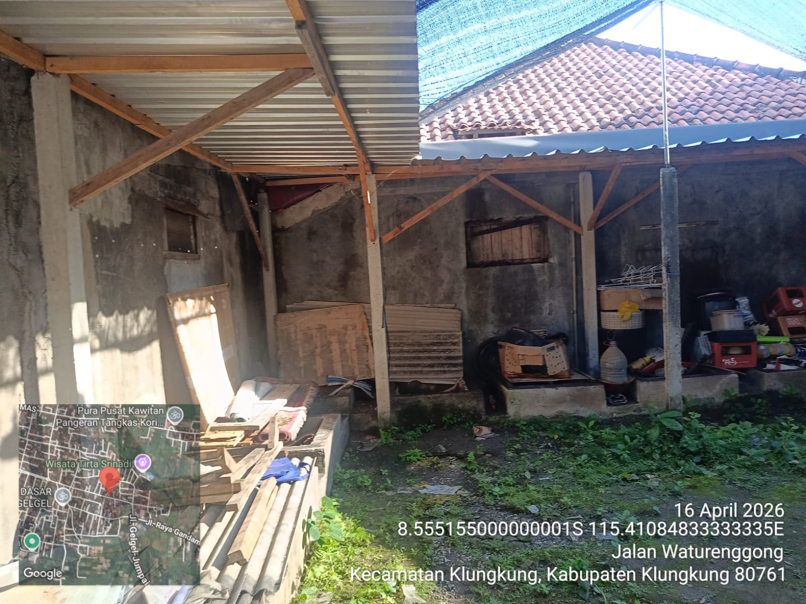 Lelang Rumah luas 0,9 are di kampung Gelgel, Klungkung, Klungkung — foto 1