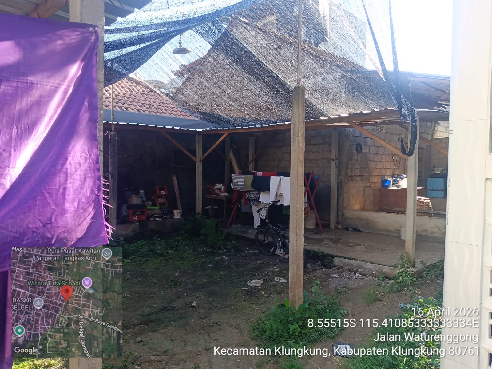 Lelang Rumah luas 0,9 are di kampung Gelgel, Klungkung, Klungkung — foto 2