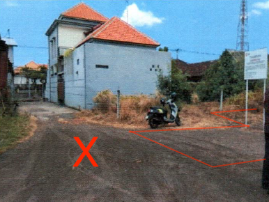 Lelang Tanah luas 2,5 are di Bungkulan, Sawan, Buleleng — foto 1