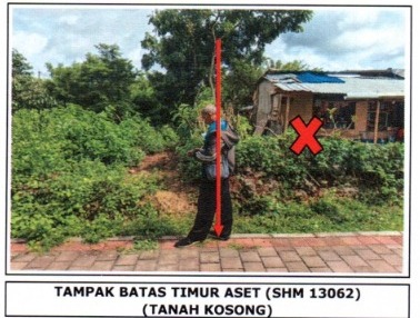 Lelang Tanah luas 1,04 are di Benoa, Kuta Selatan, Badung — foto 2