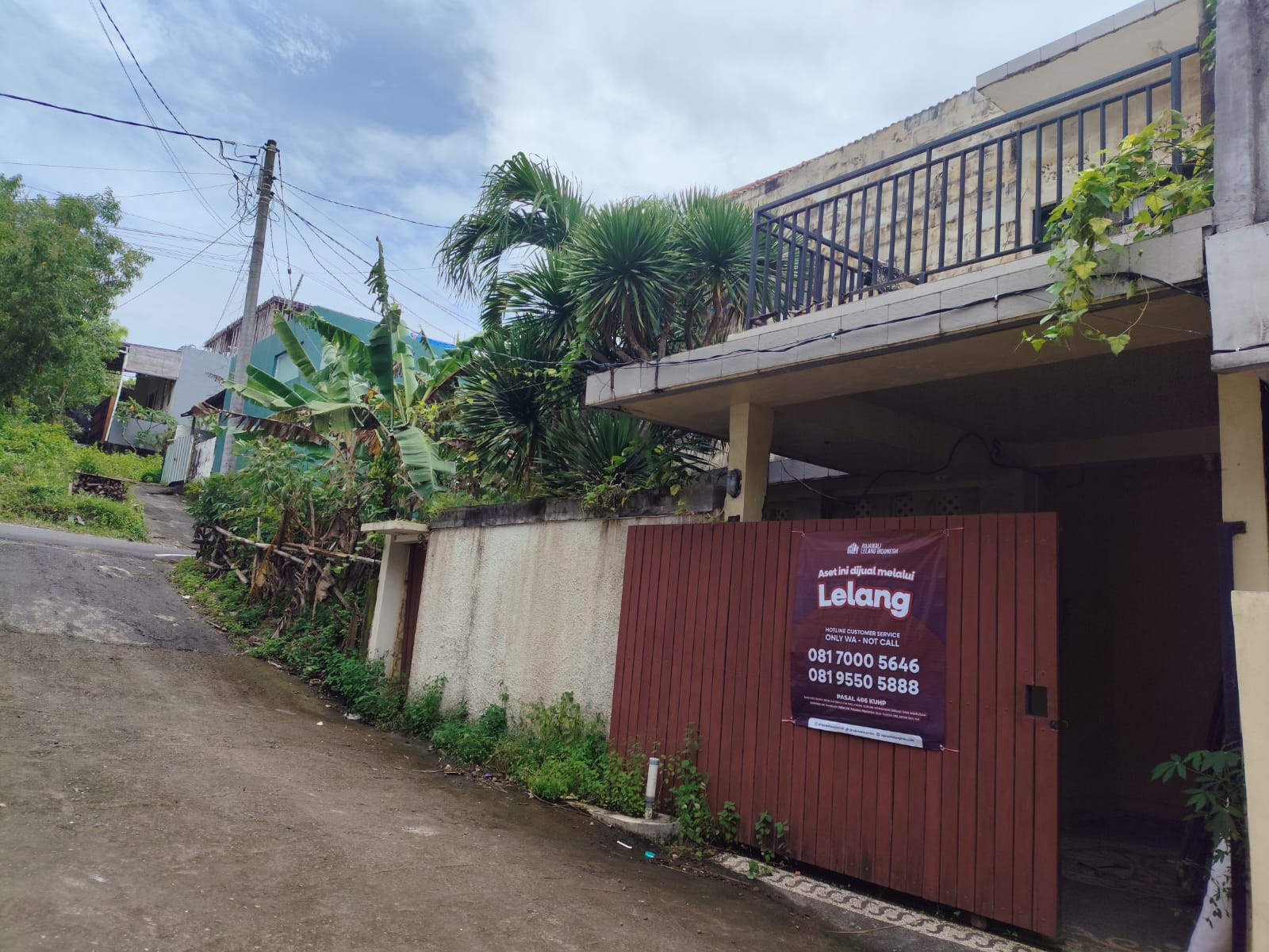 Lelang Rumah luas 1,96 are di Ungasan, Kuta Selatan, Badung — foto 4