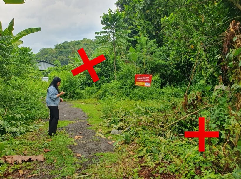 Lelang Tanah luas 2 are di Padangbai, Manggis, Karangasem — foto 2