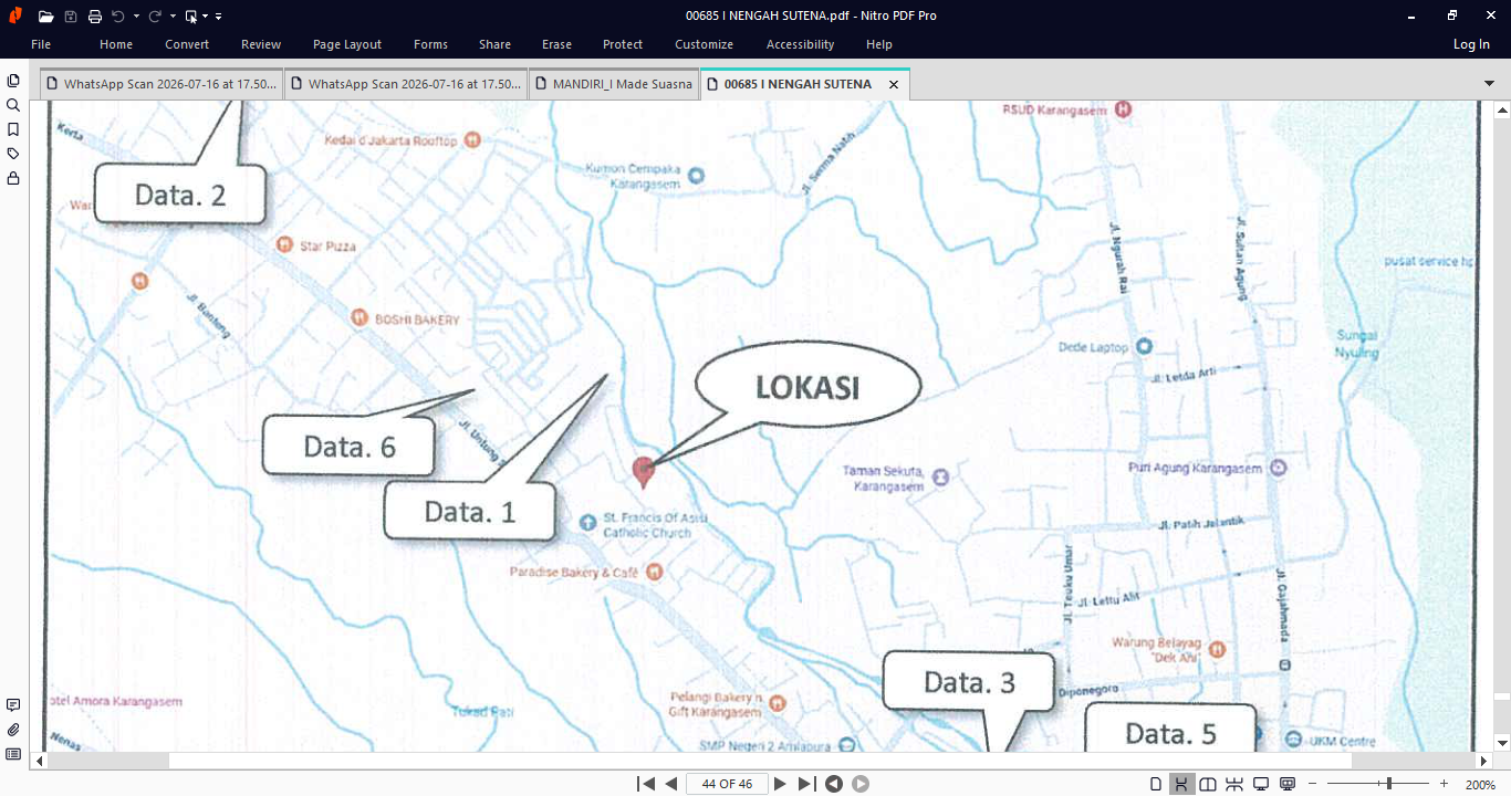 Lelang Rumah luas 9,65 are di Subagan, Karangasem, Karangasem — foto 7
