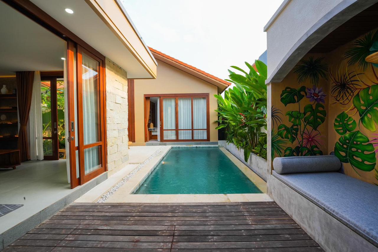 Modern Villa di Sayan, Ubud