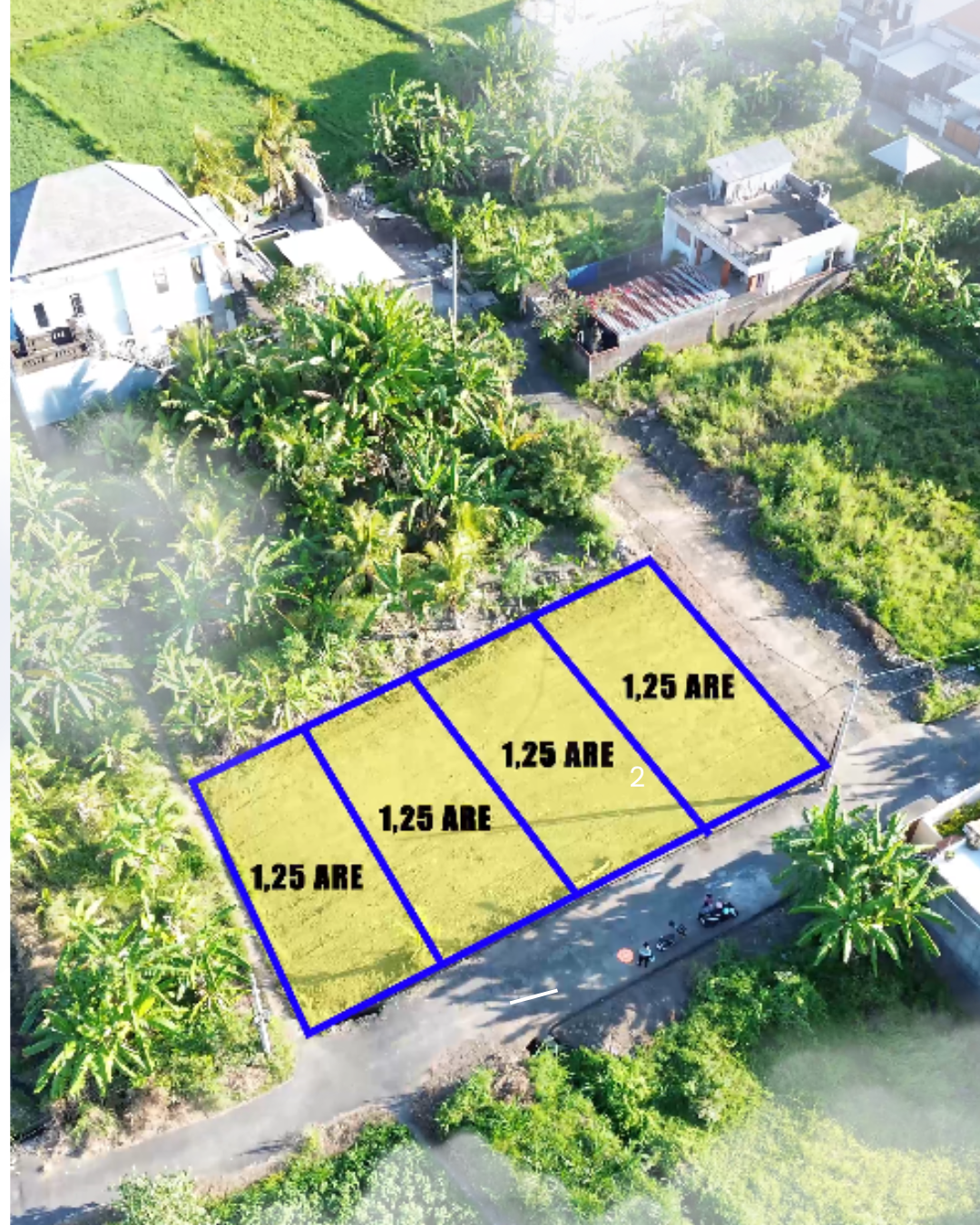 Tanah 1,25 are di Perum Sri Santika Graha, Abianbase, Gianyar